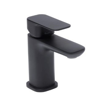 HAZE  BLACK BASIN MIXER WITH CLICK WASTE
