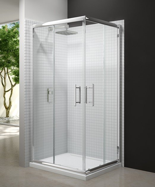MERLYN 6 SERIES CORNER DOOR 900MM