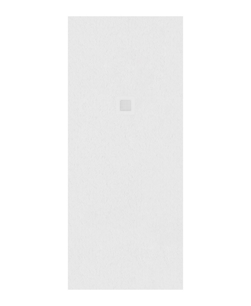 SLATE 1900 x 800 Shower Tray White - with FREE shower waste