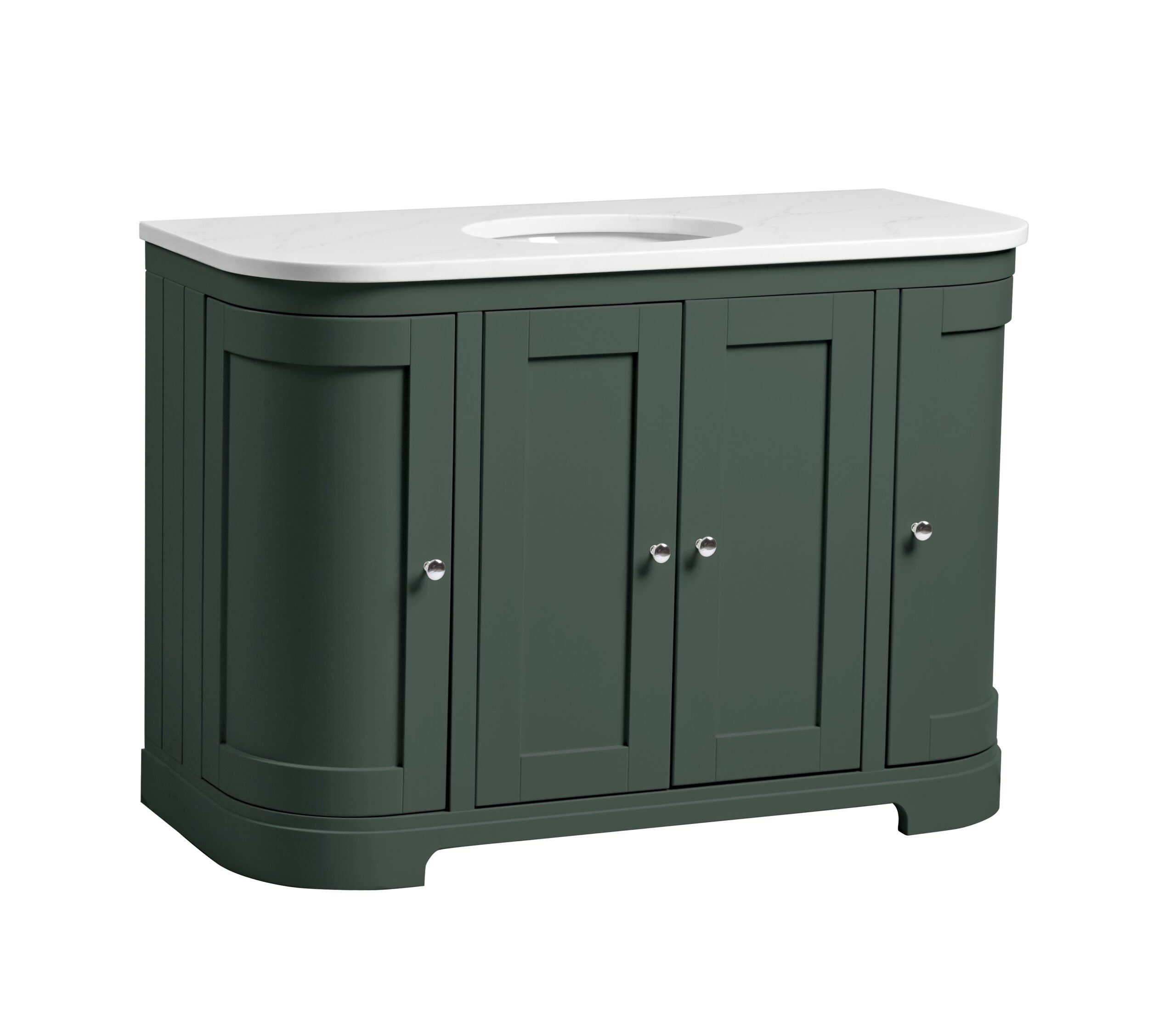 LANSDOWN 1200 CURVED UNIT ONLY SHERWOOD  GREEN