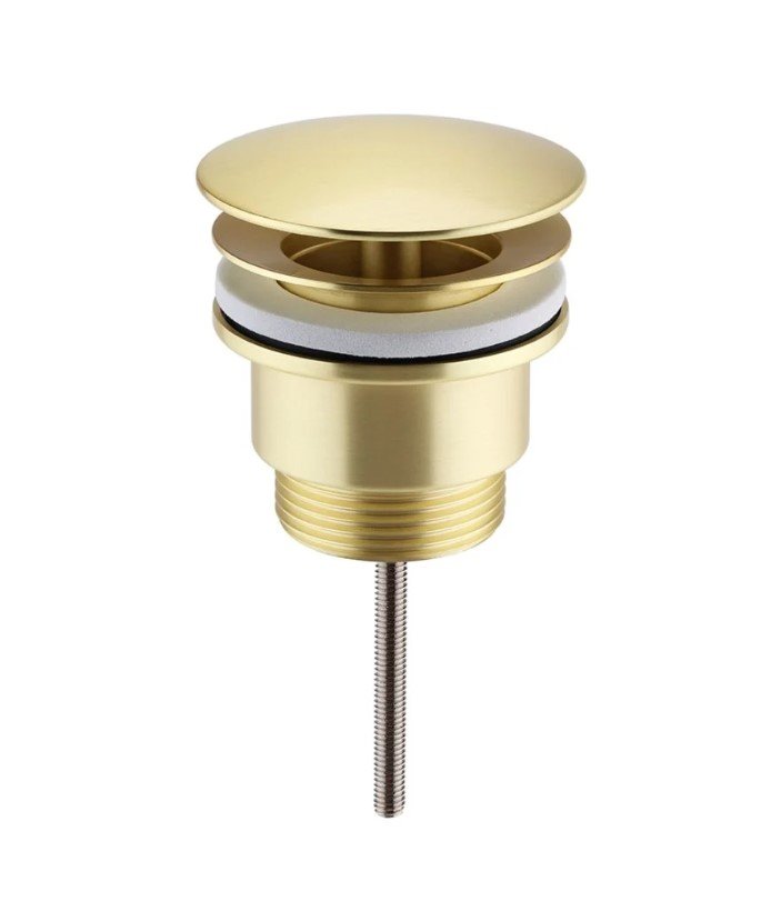 SYNC Universal Click Clack Waste Brushed Gold