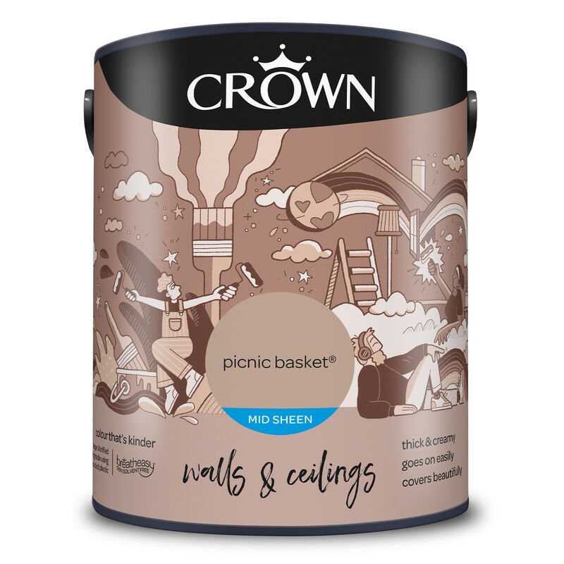 CROWN CR MID SHEEN PICNC BASK 5L